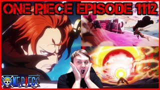 One Piece Episode 1112 WAS PEEEEEAK SHANKS VS KID REACTION [upl. by Airamasor465]