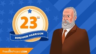 Benjamin Harrison  Presidential Minute [upl. by Volpe]