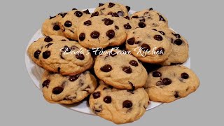 Chewy Chocolate Chips Cookies That Will Melt In Your Mouth  Dadas FoodCrave Kitchen [upl. by Redd]