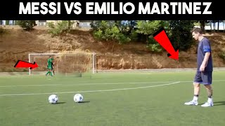 Messi vs Emi Martinez Epic Training Showdown Argentina Training Session Copa America 2024 [upl. by Nylecsoj]