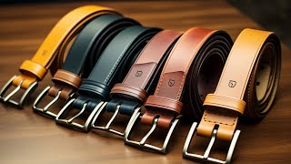 8 Best Belts for Men on Amazon [upl. by Niabi45]