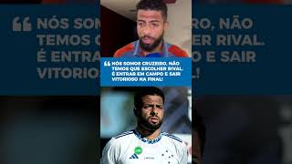 quotNÓS SOMOS CRUZEIRO NÃO TEMOS QUE ESCOLHER ADVERSÁRIOSquot [upl. by Relly304]