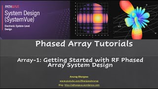 Array1 Getting Started with RF Phased Array System Design [upl. by Terence928]