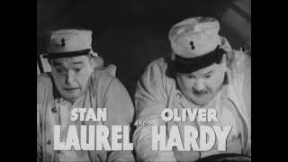 Laurel amp Hardy  The Flying Deuces Trailer  1939 [upl. by Nnayr]