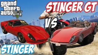 GTA 5  Grotti Stinger Vs Grotti Stinger GT  4 GTA V [upl. by Ane]