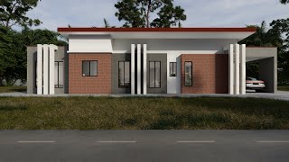 Modern House Plan 3 Bedroom with Home Office 10mx20 [upl. by Terry]