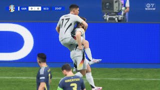 Germany vs Scotland Euro 24 opening game [upl. by Patricio558]