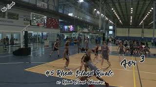 RI Rivals 5 boys basketball sports shooter game youth AAU hoops highlights [upl. by Mehs]