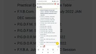 how to download IDOL exam time table mumbai university 2022 [upl. by Eboj273]