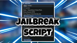 Jailbreak Script Auto Rob  Auto Arrest for Jailbreak 2024 Pastebin [upl. by Ker]