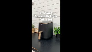 Unboxing Cosmos Air Fryer CAF6603 terbaru dari Cosmos Solusi masak sehat [upl. by Jary267]