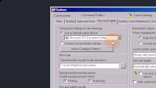 AutoCAD tip  speed up plotting [upl. by Ahsaelat991]