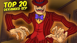 Top 16 Deranged SCP Compilation [upl. by Akla]