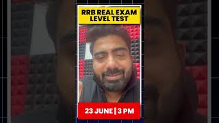 RRB Real Exam Level Ka 100 Scholarship Test  Register Now bankersway abhijeetsir [upl. by Einra]