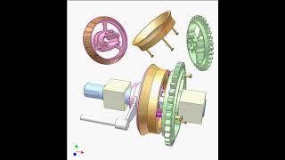 Synchronic Toothed Clutch 1 [upl. by Kaiser]