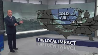 What the West Coast bomb cyclone and atmospheric river may mean for St Louis [upl. by Strickland]