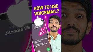 iPhone Voicemail Now in India 🔥  Kaise Istemal Kare [upl. by Oiceladni147]