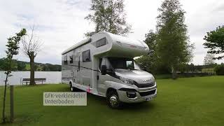 Autocaravanas Dethleffs Globetrotter XXL 2018  Caravaning K2 [upl. by Eanram]