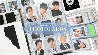 storing new photocards into my binders  300 photocard setup ✧ 05  Stray Kids [upl. by Neffets94]