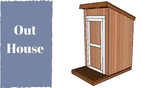 Free Outhouse Plans [upl. by Fidela571]