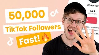 We Just Hit 50K Followers on TikTok Heres How [upl. by Ellenrad]