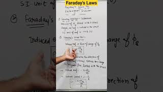 Faradays Law in one minute 🔥 Electromagnetic induction  chapter 6 class12 [upl. by Pirbhai]