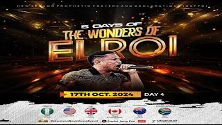 5 DAYS OF THE WONDERS OF ELROI DAY 4  NSPPD  17TH OCTOBER 2024 [upl. by Sucirdor]