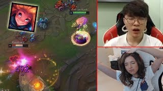 When FAKER Tries ZOE In Solo Queue  MitchJones and Poki Duo  LoL Stream Moments 63 [upl. by Helsell]