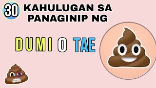 KAHULUGAN NG TAE SA PANAGINIP  GIO AND GWEN LUCK AND MONEY CHANNEL [upl. by Teirtza402]