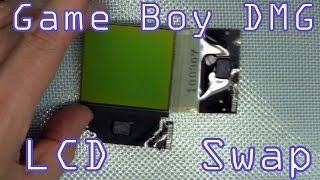 Impossible Game Boy DMG LCD Screen Swap  Desoldering the LCD from the PCB [upl. by Jeavons559]