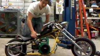 custom mini chopper 5hp briggs [upl. by Gregory719]