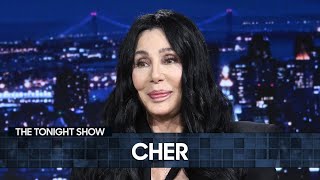 Cher Talks Stealing Horses Releasing Her Revealing Memoir and Confirms New Album  The Tonight Show [upl. by Delanos]