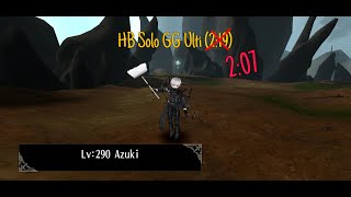 Rematch 207 Halberd Solo Guard Golem Ultimate  Toram Online  Azuki [upl. by Caia]