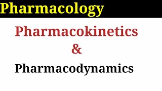 Pharmacokinetics  Pharmacodynamics  Branches of Pharmacology  Pharmacology [upl. by Silverts]