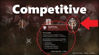 How To Find And Play Competitive Crucible  Destiny 2 New Light Guide [upl. by Enella]