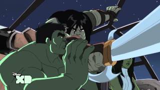 Hulk and the Agents of SMASH  The Skaar Whisperer  Disney XD [upl. by Tnomel]