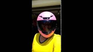 Shoei RF1200 Photochromic Visor Transitions [upl. by Earased]