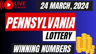 Pennsylvania Day Lottery Results For  24 Mar 2024  Pick 2  Pick 3  Pick 4  Pick 5  Powerball [upl. by Sugihara]