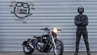 Honda Rebel Bobber 450cc by wwwtwinthingcouk [upl. by Canale]