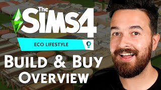 Eco Lifestyle BUILD amp BUY Overview Sims 4 [upl. by Kcitrap154]