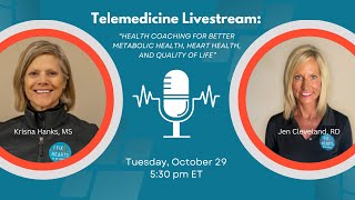 Telemedicine Livestream “Health Coaching for Better Health and Quality of Life” [upl. by Halac]