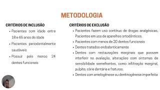 Lesões cervicais não cariosas e hipersensibilidade dentinária prevalência e fatores etiológicos [upl. by Nivart]