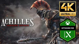 Achilles Legends Untold Preview  Xbox Series X 4K 60 FPS GamePlay [upl. by Ivanna]