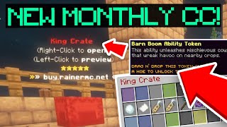 NEW KING MONTHLY CRATE KEY OPENING x15 King Keys BEDROCKJAVA Minecraft Gens Skyblock 12 [upl. by Ojillib]