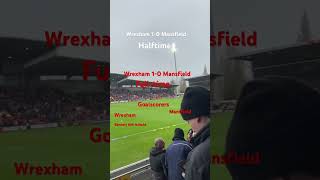 Wrexham vs￼ Mansfield [upl. by Ahk188]