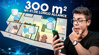 UAU WiFi Mesh custobenefício de Longo Alcance  Tenda MW5C [upl. by Zaneta]