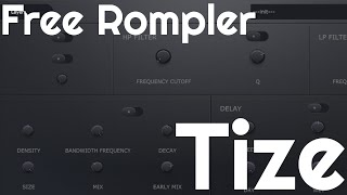 Free Rompler  Tize by SoundWare No Talking [upl. by Gilbart]