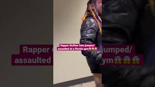 Rapper 6ix9ine Jumpedassaulted at a Florida gym “Warning Could be graphic for some viewers “ [upl. by Nickey262]