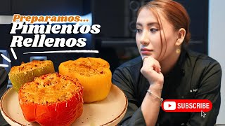 Pimientos Rellenos🫑  Al Horno y Listo en Minutos 🕢 [upl. by Massimo]