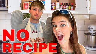 I tried baking WITHOUT A RECIPE ft Jake Riley [upl. by Aisul]